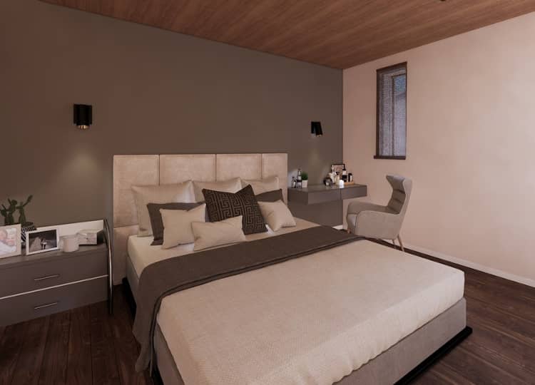 33×46㎝「和室2」油彩・原画・P8 Japan art cherry blossom and sun Japanese style painting